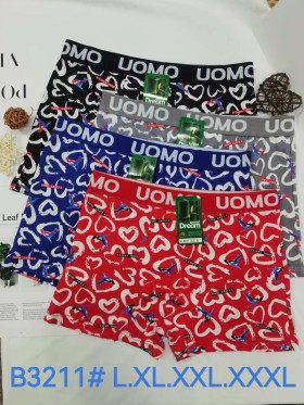BOKSERKI MIĘSKIE .SIZE: L-3XL, (24 SZT/PACZKA) KOLOR JAK NA ZDZIĘCIU