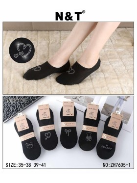 SKARPETY / BELERINKI DAMSKIE .SIZE: 35-41, (40 PAR/PACZKA) KOLOR JAK NA ZDZIĘCIU