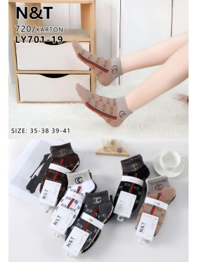 SKARPETY / STOPKI DAMSKIE .SIZE: 35-41, (40 PAR/PACZKA) KOLOR JAK NA ZDZIĘCIU