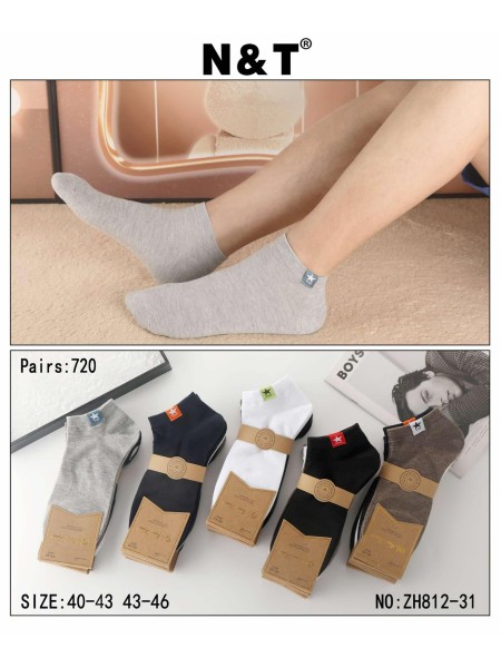 SKARPETY / STOPKI MĘSKIE .SIZE: 40-46, (40 PAR/PACZKA) KOLOR JAK NA ZDZIĘCIU