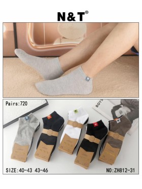 SKARPETY / STOPKI MĘSKIE .SIZE: 40-46, (40 PAR/PACZKA) KOLOR JAK NA ZDZIĘCIU