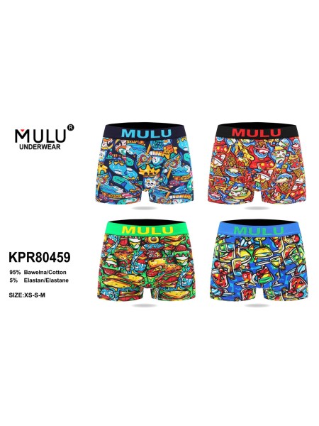 BOKSERKI DZIECIĘCE. SIZE: XS-M (24 SZT/PACZKA) KOLOR JAK NA ZDZIĘCIU