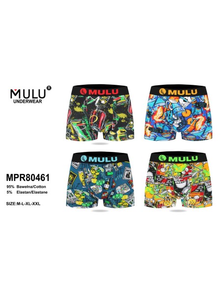 BOKSERKI MIĘSKIE .SIZE: M-2XL, (24 SZT/PACZKA) KOLOR JAK NA ZDZIĘCIU