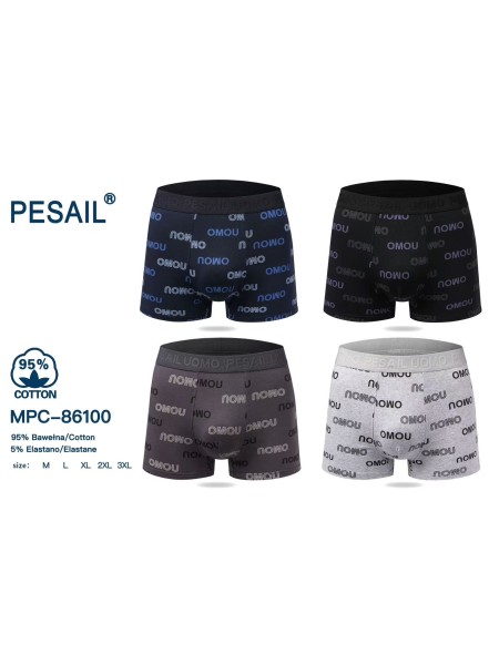 BOKSERKI MIĘSKIE .SIZE: M-3XL, (24 SZT/PACZKA) KOLOR JAK NA ZDZIĘCIU