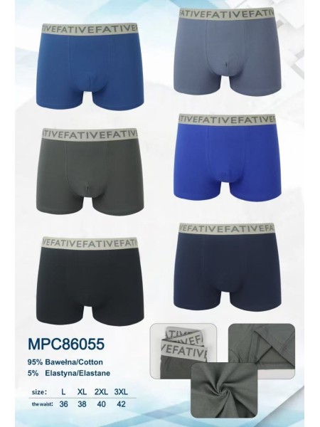 BOKSERKI MIĘSKIE .SIZE: L-3XL, (24 SZT/PACZKA) KOLOR JAK NA ZDZIĘCIU