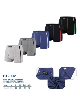 BOKSERKI MIĘSKIE .SIZE: M-3XL, (24 SZT/PACZKA) KOLOR JAK NA ZDZIĘCIU