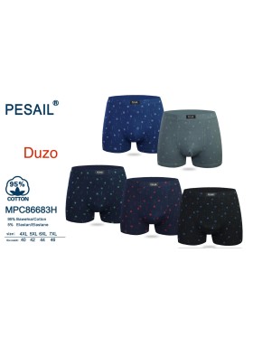 BOKSERKI MĘSKIE .SIZE: 4XL-7XL, (24 SZT/PACZKA) KOLOR JAK NA ZDZIĘCIU