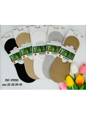 SKARPETY / BALERINKI DAMSKIE .SIZE: 35-41, (48 PAR/PACZKA) KOLOR JAK NA ZDZIĘCIU