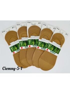SKARPETY / BALERINKI DAMSKIE .SIZE: 35-41, (48 PAR/PACZKA) KOLOR JAK NA ZDZIĘCIU