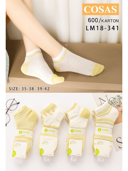 SKARPETY / STOPKI DAMSKIE .SIZE: 35-42, (40 PAR/PACZKA) KOLOR JAK NA ZDZIĘCIU