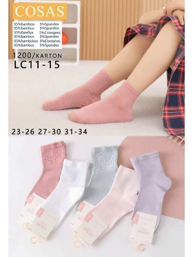 SKARPETY DZIECIĘCE. SIZE 23-34 (40 PAR/PACZKA) KOLOR JAK NA ZDZIĘCIU