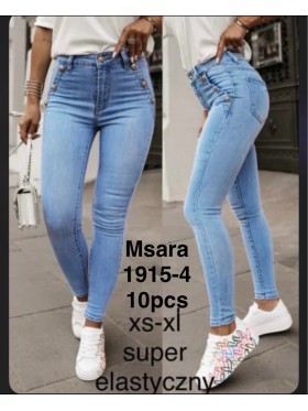 Spodnie Jeansy damskie M'sara , Size xs-xl,paczka 10szt,