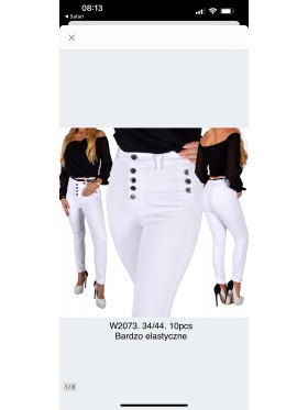 Spodnie Jeansy damskie  , Size 34-44,paczka 10szt,