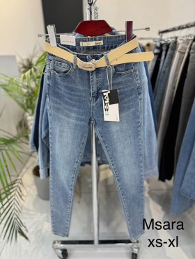 Spodnie Jeansy  damskie Msara, Size xs-xl.paczka 10szt,