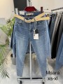 Spodnie Jeansy  damskie Msara, Size xs-xl.paczka 10szt,