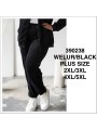 Spodnie welurowe damskie , Size 2-5xl.paczka 12szt,1kolor