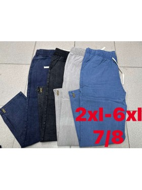 Spodnie Jeansy damskie , Size 2-6XL,paczka 12szt,mix kolor