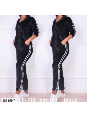 Komplety welurowe damskie , Size s-xl,paczka 12szt,1kolor