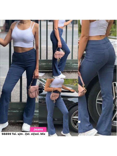 Spodnie Jeansy damskie , Size S-2xl,paczka 12szt,MIX kolor