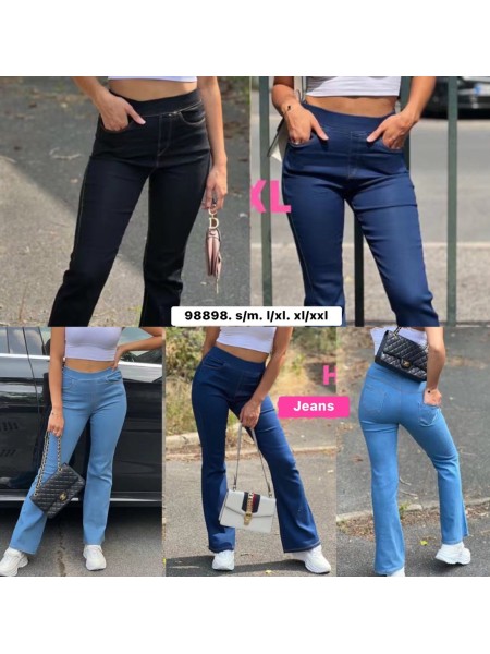 Spodnie Jeansy damskie , Size S-2xl,paczka 12szt,MIX kolor
