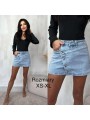 Spódnica krótka jeansowa damska  , Size xs-xl,paczka 10szt,