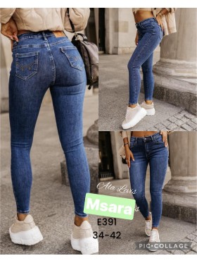 Spodnie Jeansy damskie M'sara , Size xs-xl,paczka 10szt,
