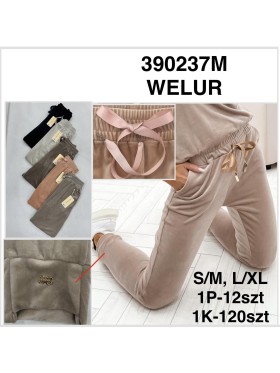 Spodnie  welurowe damskie , Size s-xl,paczka 12szt,mix kolor