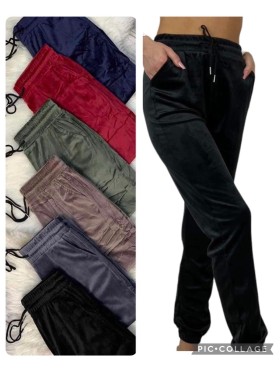Spodnie  welurowe damskie , Size s-xl,paczka 12szt,mix kolor