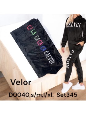Komplety welurowe damskie , Size s-xl,paczka 12szt,mix kolor