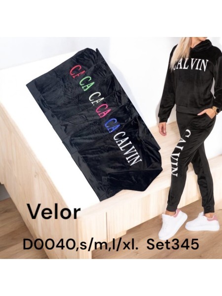 Komplety welurowe damskie , Size s-xl,paczka 12szt,mix kolor