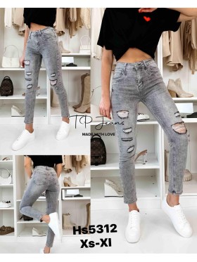 Spodnie Jeansy damskie , Size xs-xl,paczka 12szt,