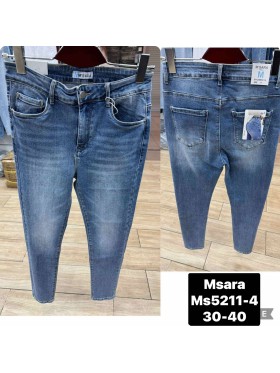 Spodnie Jeansy damskie M'sara, Size 30-40,paczka 10szt,