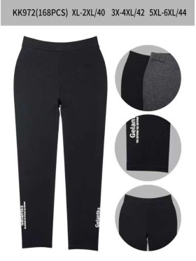 Legginsy damskie , Size XL-6xl,paczka 12szt,MIX kolor