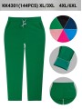 Spodnie damskie , Size XL-6xl,paczka 12szt,MIX kolor
