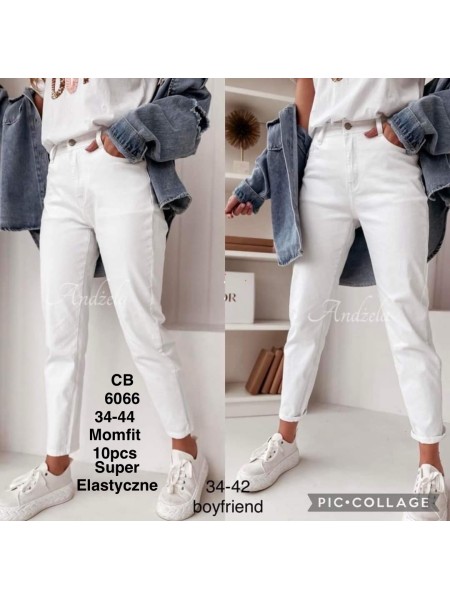 Spodnie Jeansy damskie , size 34-44 , paczka 10szt,