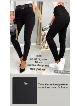Spodnie Jeansy damskie , BIGsize 38-48, paczka 10szt,