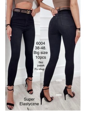 Spodnie Jeansy damskie , BIGsize 38-48, paczka 10szt,
