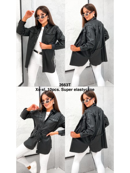Kurtki skórzane damskie , size XS-XL, paczka 10szt,