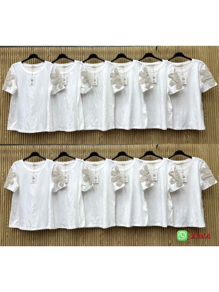 Bluzki damskie , size uni, paczka 6szt,mix kolor