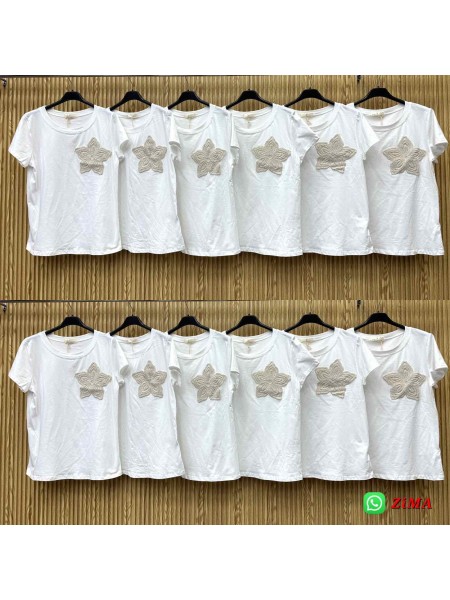 Bluzki damskie , size uni, paczka 6szt,mix kolor