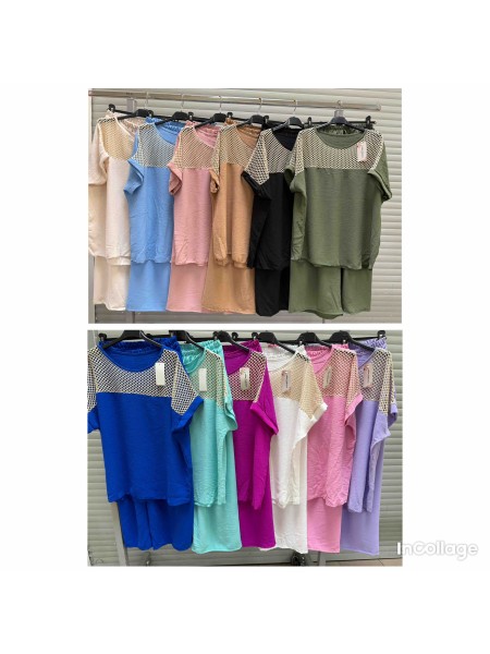 Komplety damskie Włoskie, size uni, paczka 6szt,mix kolor