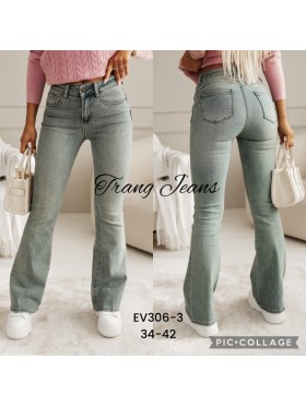 Spodnie Jeansy damskie , size 34-42, paczka 10szt,