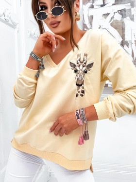 Bluzy damskie Tureckie, size uni, paczka 6szt,1 kolor