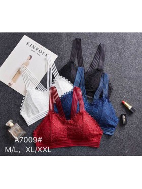 Biustonosz miękkie size M-2XL , paczka 12szt mix kolor